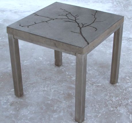 Curt Pieper, concrete table