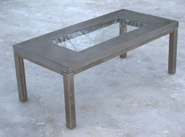 Curt Pieper, concrete table